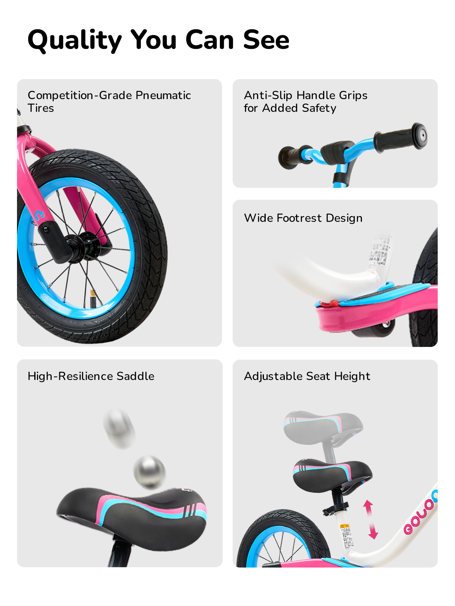 Bicicleta de equilibrio Whizbebe Nitro
